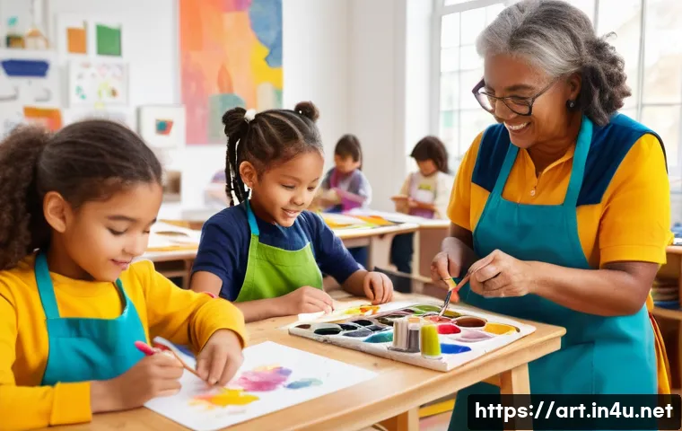 미술 교육과 서예 관련 이미지 1